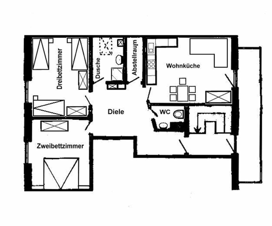 Ferienhaus Guenztal, Fam. Botzenhart Ellzee Екстериор снимка